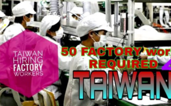Factory Workers for Taiwan