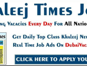Khaleej Times Jobs in Dubai
